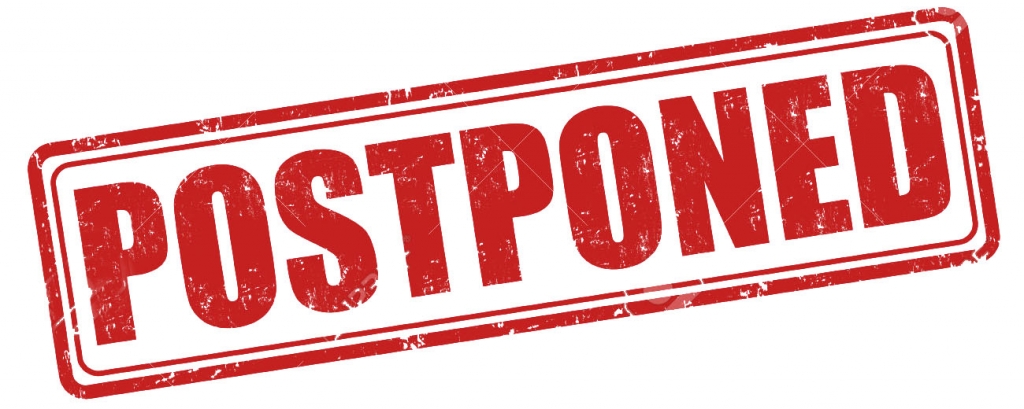 postponed